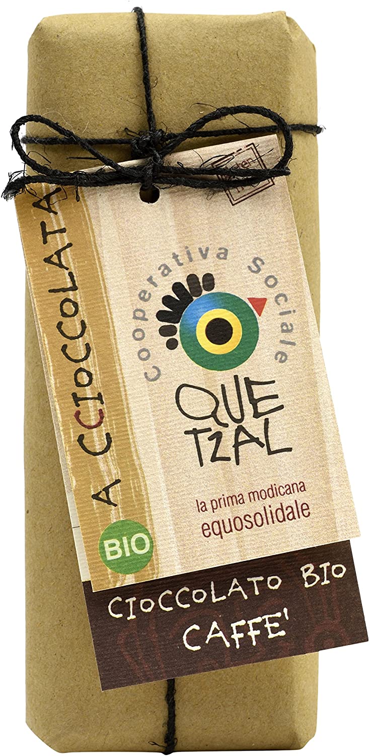 CIOCCOLATO MODICANO AL CAFFE' QUETZAL - BIO | COD. 9300476700 | 60 g